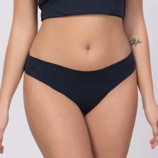 Бесшовные хлопковые трусики танга