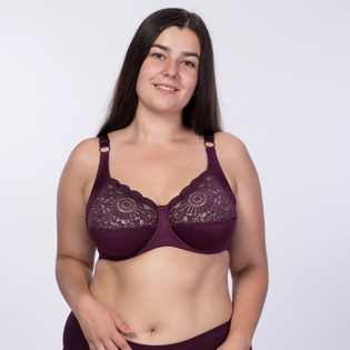 Бюстгальтер на косточках с боковой поддержкой и мягкой чашкой