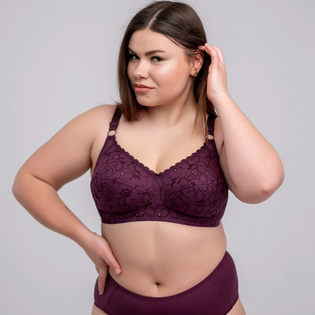 Хлопковый бюстгальтер без косточек